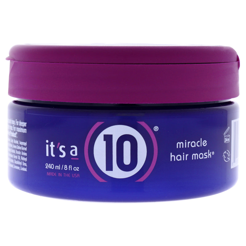 It's A 10 Miracle Hair Mask by Its A 10 for Unisex - 8 oz Mask