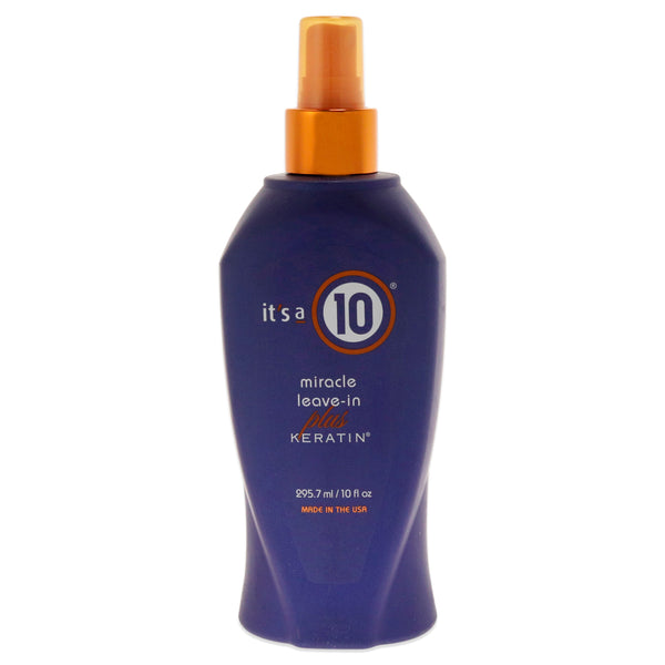 It's A 10 Miracle Leave In Plus Keratin by Its A 10 for Unisex - 10 oz Spray