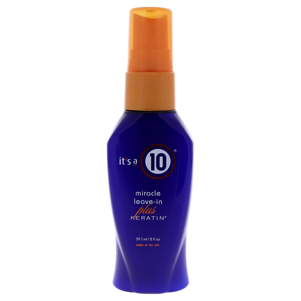 It's A 10 Miracle Leave In Plus Keratin by Its A 10 for Unisex - 2 oz Spray