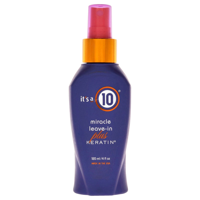 It's A 10 Miracle Leave In Plus Keratin by Its A 10 for Unisex - 4 oz Spray