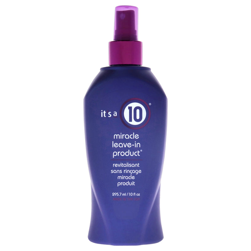 It's A 10 Miracle Leave In Product by Its A 10 for Unisex - 10 oz Spray