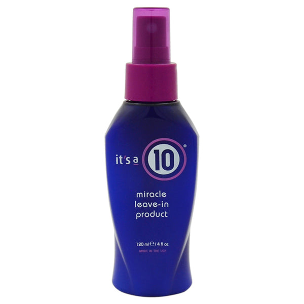 It's A 10 Miracle Leave-In Product by Its A 10 for Unisex - 4 oz Leave-In