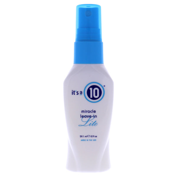 It's A 10 Miracle Leave-In Lite by Its A 10 for Unisex - 2 oz Spray