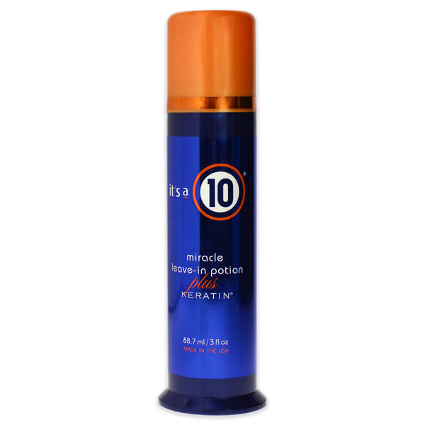 It's A 10 Miracle Leave-In Potion Plus Keratin by Its A 10 for Unisex - 3 oz Cream