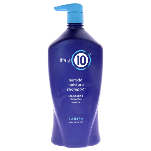 It's A 10 Miracle Moisture Shampoo by Its A 10 for Unisex - 33.8 oz Shampoo