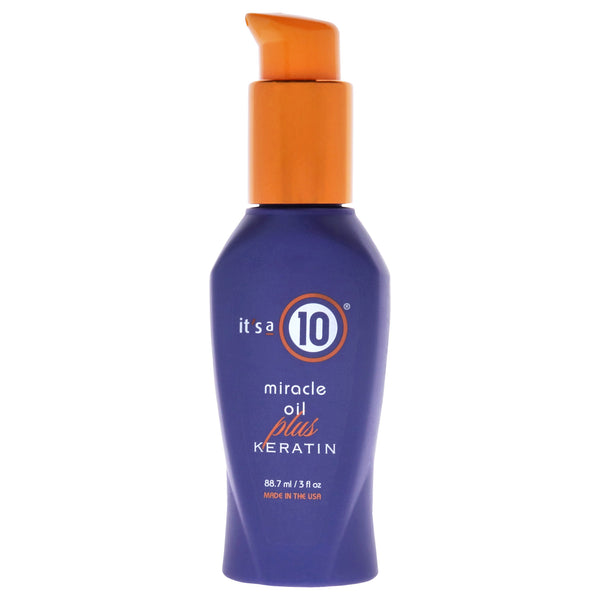 It's A 10 Miracle Oil Plus Keratin by Its A 10 for Unisex - 3 oz Oil