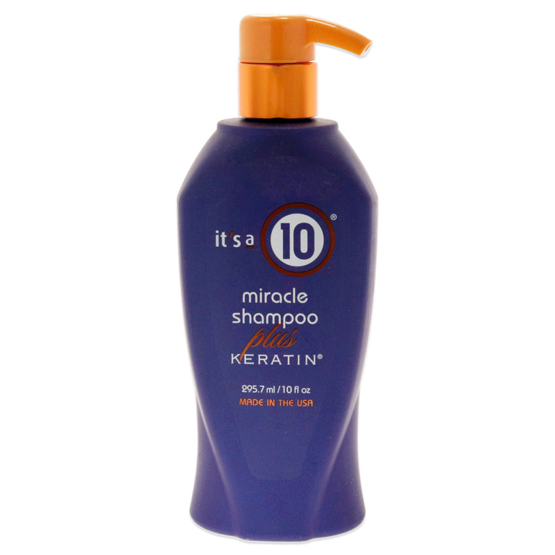 It's A 10 Miracle Shampoo Plus Keratin by Its A 10 for Unisex - 10 oz Shampoo