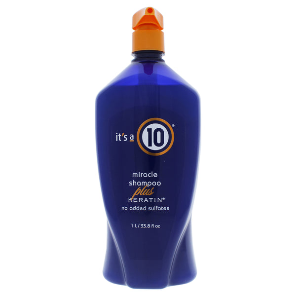 It's A 10 Miracle Shampoo Plus Keratin by Its A 10 for Unisex - 33 oz Shampoo