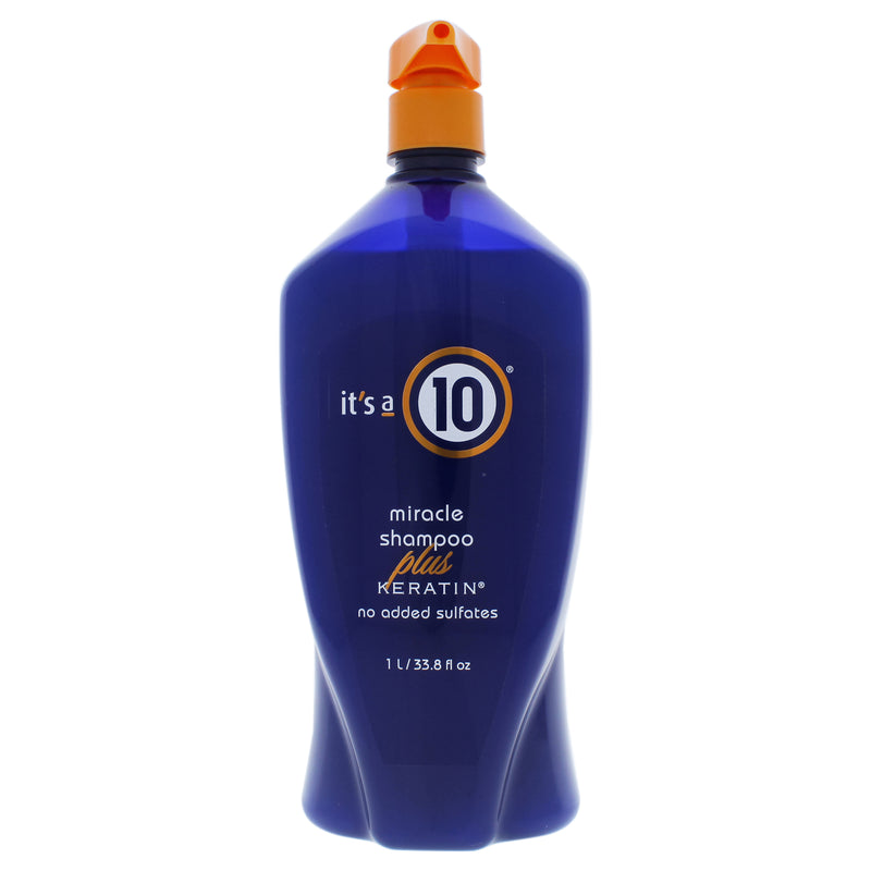 It's A 10 Miracle Shampoo Plus Keratin by Its A 10 for Unisex - 33 oz Shampoo