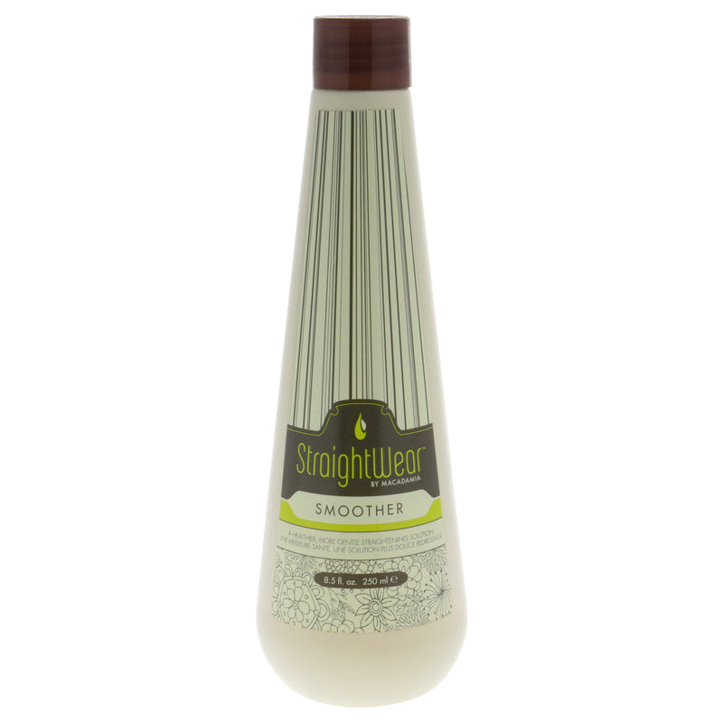 Macadamia Natural Oil Straightwear Smoother Straightening Solution by Macadamia Oil for Unisex - 8.5 oz Treatment
