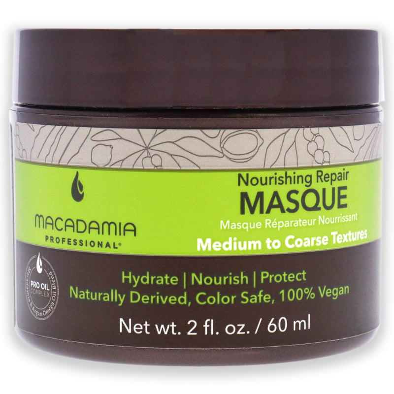Macadamia Natural Oil Nourishing Repair Masque by Macadamia Oil for Unisex - 2 oz Masque