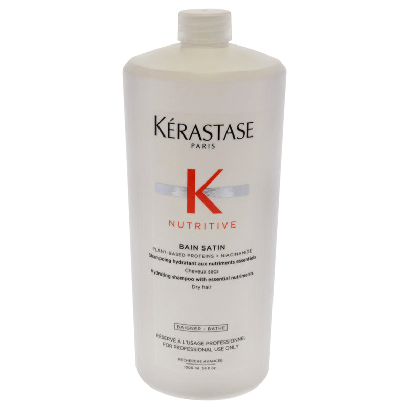 Kerastase Nutritive Bain Satin Shampoo by Kerastase for Unisex - 34 oz Shampoo
