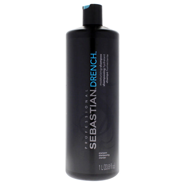 Sebastian Drench Moisturizing Shampoo by Sebastian for Unisex - 33.8 oz Shampoo