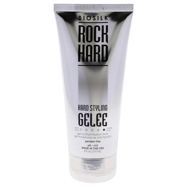 BioSilk Rock Hard Gel by Biosilk for Unisex - 6 oz Gel
