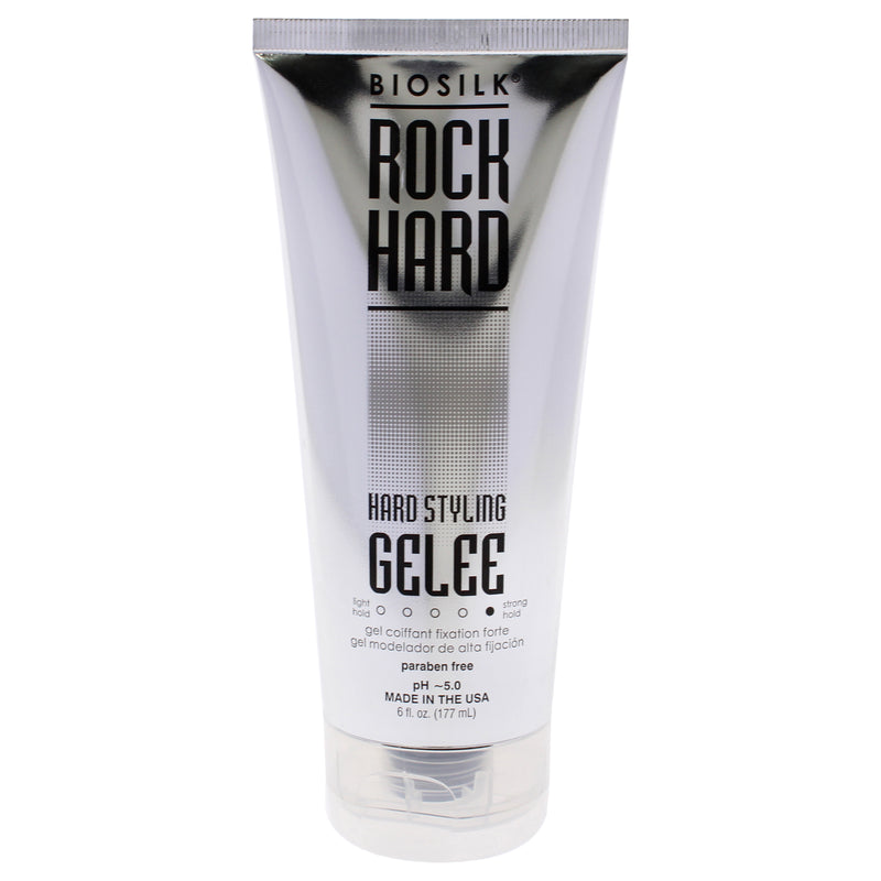BioSilk Rock Hard Gel by Biosilk for Unisex - 6 oz Gel