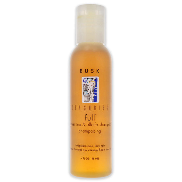 Rusk Sensories Full Green Tea Alfalfa Shampoo by Rusk for Unisex - 4 oz Shampoo