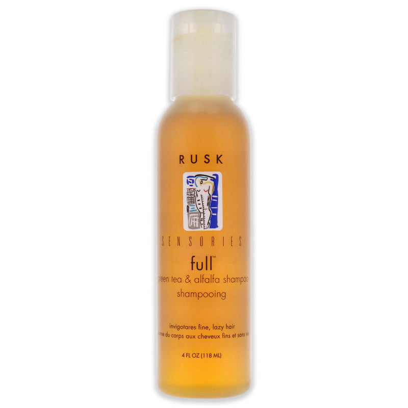 Rusk Sensories Full Green Tea Alfalfa Shampoo by Rusk for Unisex - 4 oz Shampoo