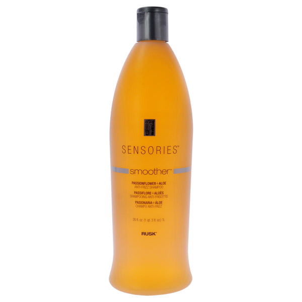 Rusk Sensories Smoother Passion Flower Aloe Shampoo by Rusk for Unisex - 35 oz Shampoo