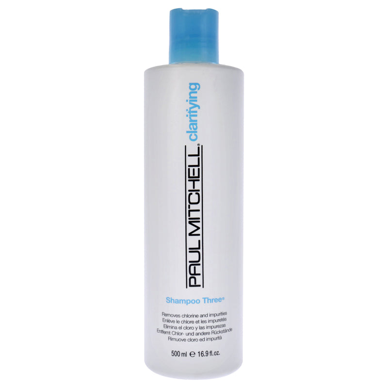 Paul Mitchell Shampoo Three by Paul Mitchell for Unisex - 16.9 oz Shampoo