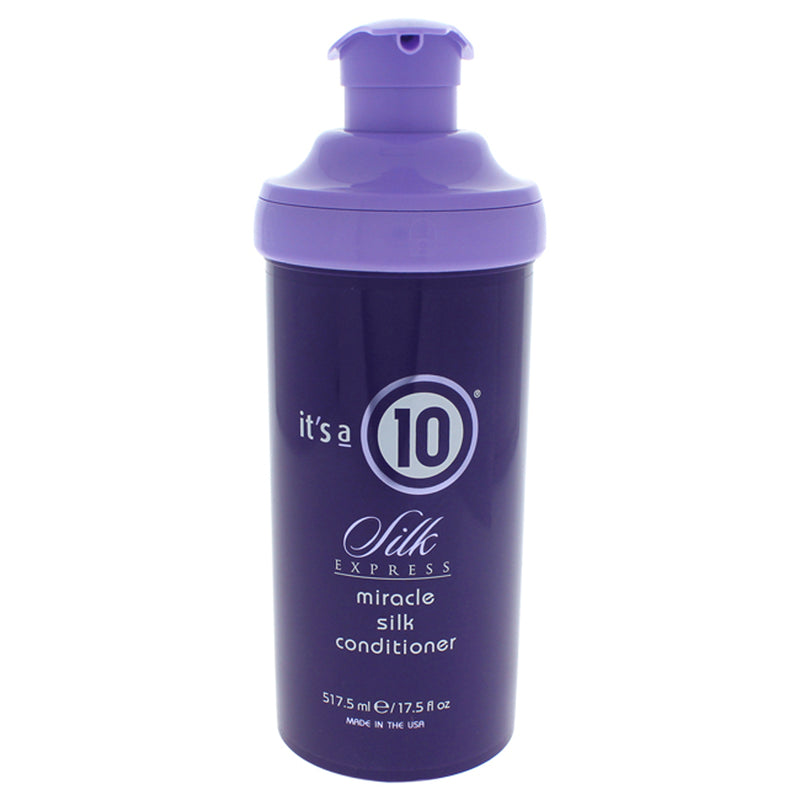 It's A 10 Silk Express Miracle Silk Conditioner by Its A 10 for Unisex - 17.5 oz Conditioner