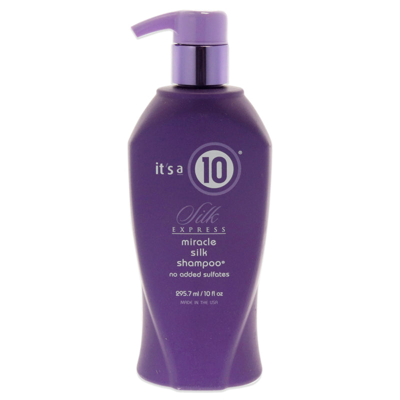 It's A 10 Silk Express Miracle Silk Shampoo by Its A 10 for Unisex - 10 oz Shampoo