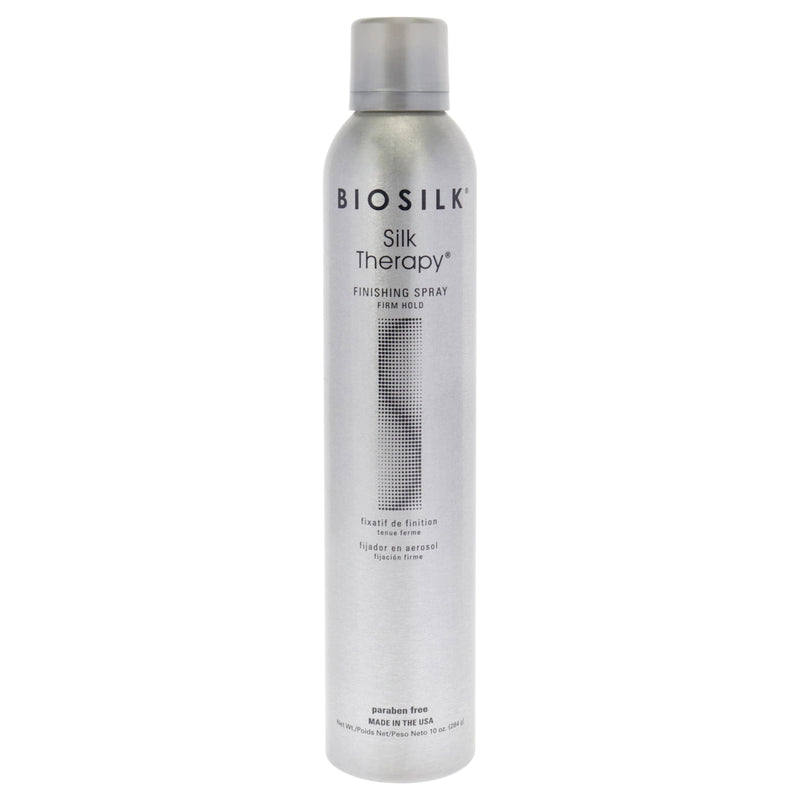 BioSilk Silk Therapy Finishing Spray - Firm Hold by Biosilk for Unisex - 10 oz Hair Spray