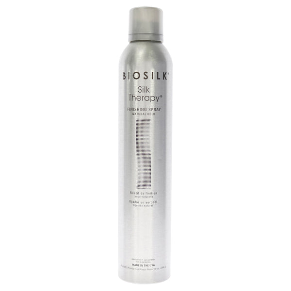 BioSilk Silk Therapy Finishing Spray - Natural Hold by Biosilk for Unisex - 10 oz Hair Spray
