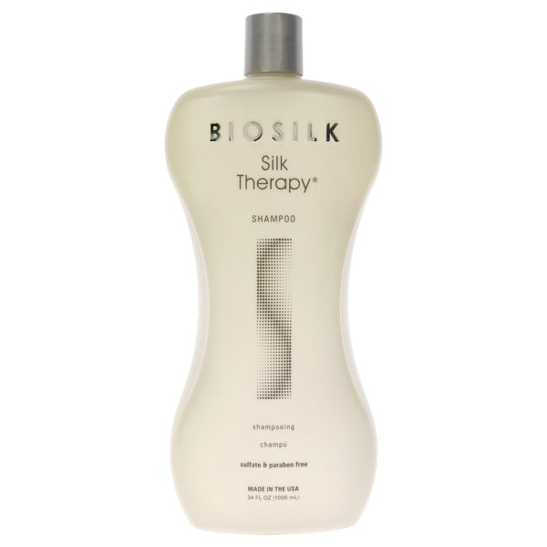 BioSilk Silk Therapy Shampoo by Biosilk for Unisex - 34 oz Shampoo