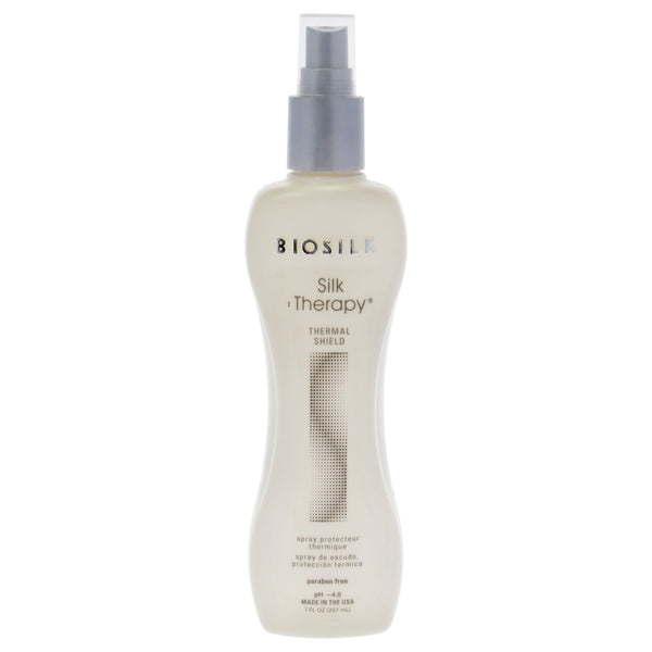 BioSilk Silk Therapy Thermal Shield by Biosilk for Unisex - 7 oz Hair Spray