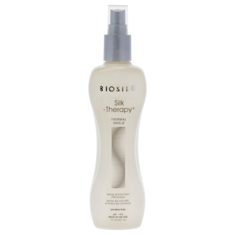 BioSilk Silk Therapy Thermal Shield by Biosilk for Unisex - 7 oz Hair Spray