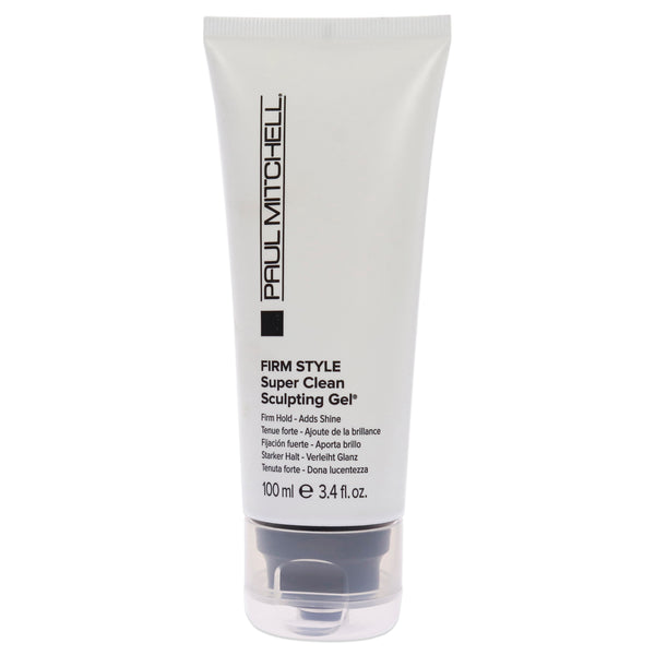 Paul Mitchell Firm Style Super Clean Sculpting Gel by Paul Mitchell for Unisex - 3.4 oz Gel