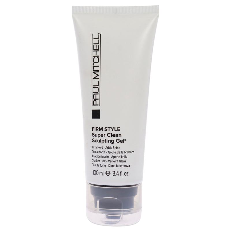 Paul Mitchell Firm Style Super Clean Sculpting Gel by Paul Mitchell for Unisex - 3.4 oz Gel