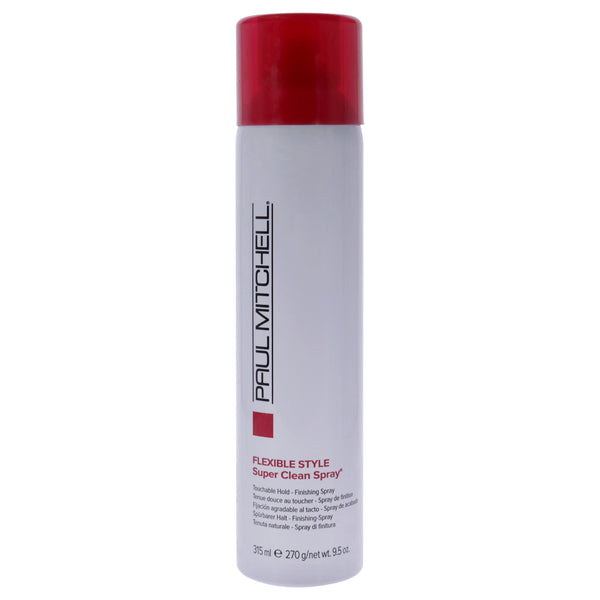 Paul Mitchell Flexible Style Super Clean Spray by Paul Mitchell for Unisex - 9.5 oz Hair Spray