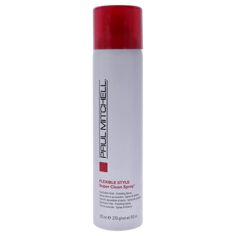 Paul Mitchell Flexible Style Super Clean Spray by Paul Mitchell for Unisex - 9.5 oz Hair Spray