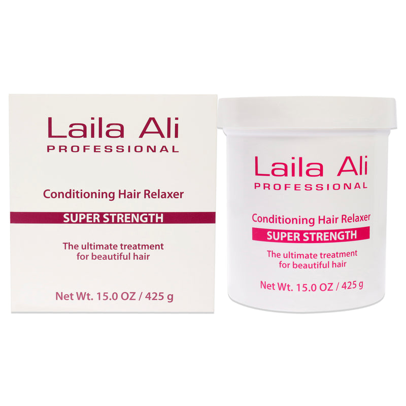 Laila Ali Super Strength Conditioning Hair Relaxer by Laila Ali for Unisex - 15 oz Treatment