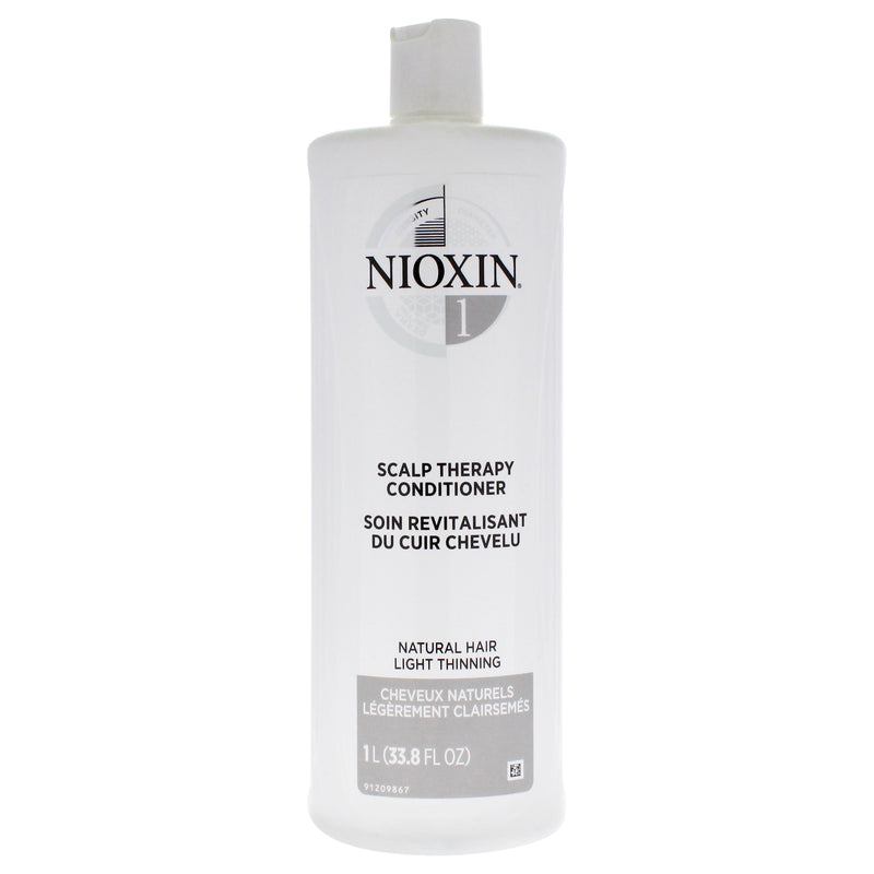 Nioxin System 1 Scalp Therapy Conditioner by Nioxin for Unisex - 33.8 oz Conditioner