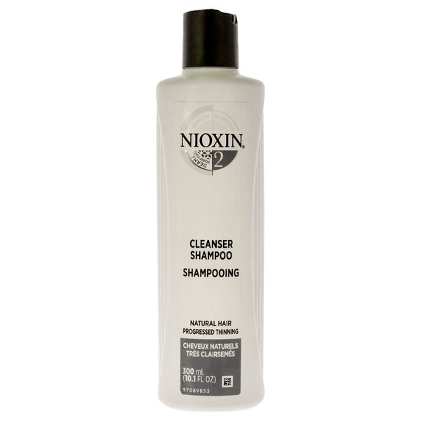 Nioxin System 2 Cleanser Shampoo by Nioxin for Unisex - 10.1 oz Shampoo