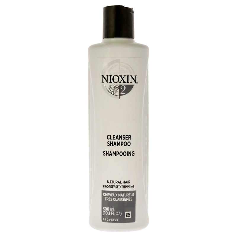 Nioxin System 2 Cleanser Shampoo by Nioxin for Unisex - 10.1 oz Shampoo