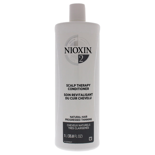 Nioxin System 2 Scalp Therapy Conditioner by Nioxin for Unisex - 33.8 oz Conditioner