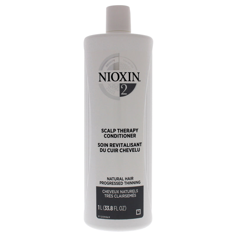 Nioxin System 2 Scalp Therapy Conditioner by Nioxin for Unisex - 33.8 oz Conditioner