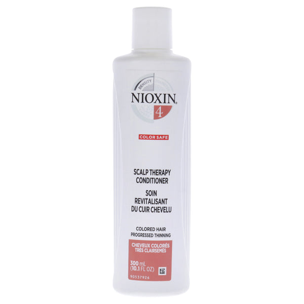 Nioxin System 4 Scalp Therapy Conditioner by Nioxin for Unisex - 10.1 oz Conditioner