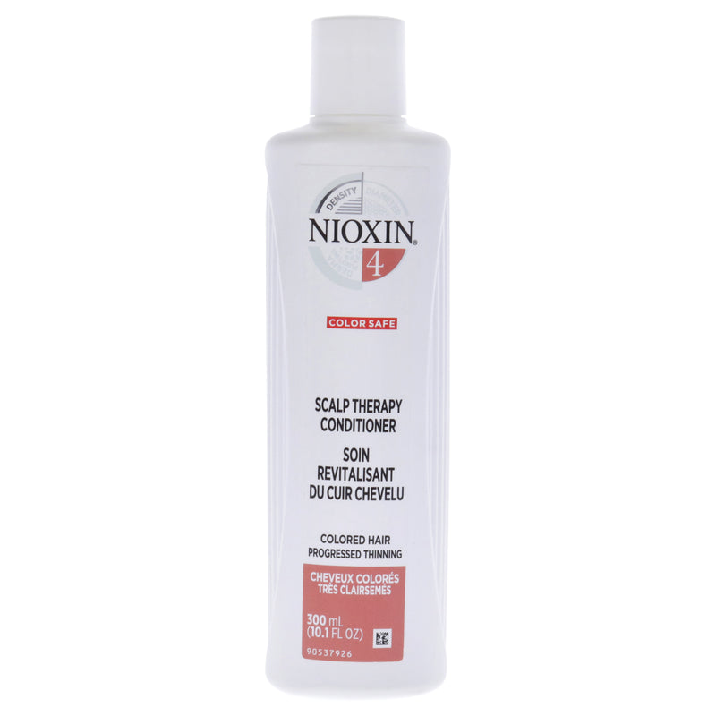 Nioxin System 4 Scalp Therapy Conditioner by Nioxin for Unisex - 10.1 oz Conditioner