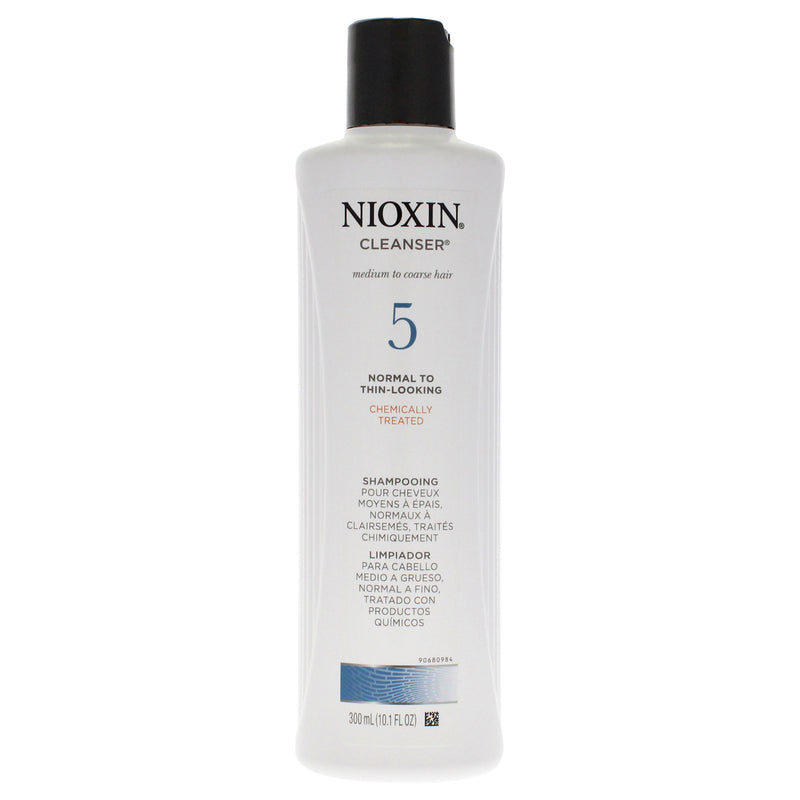 Nioxin System 5 Cleanser Shampoo by Nioxin for Unisex - 10.1 oz Shampoo
