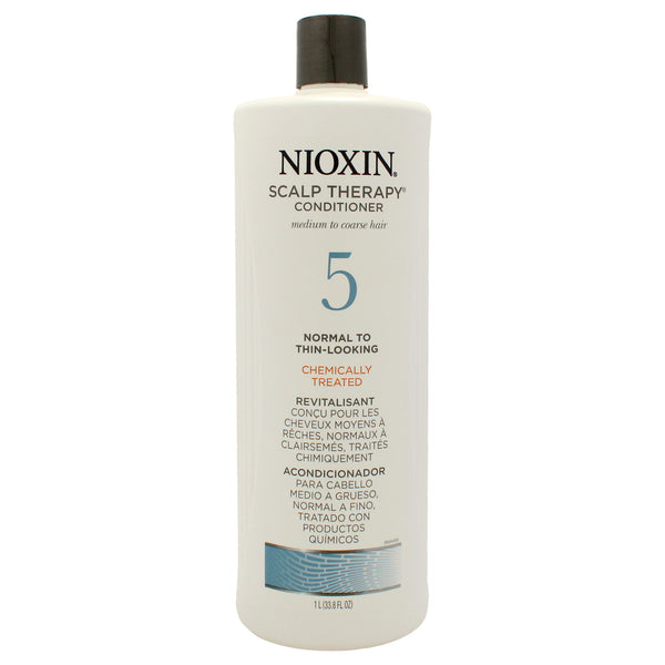 Nioxin System 5 Scalp Therapy Conditioner by Nioxin for Unisex - 33.8 oz Conditioner