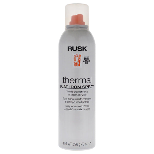 Rusk Thermal Flat Iron Spray by Rusk for Unisex - 8.8 oz Hair Spray
