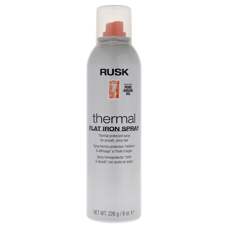 Rusk Thermal Flat Iron Spray by Rusk for Unisex - 8.8 oz Hair Spray