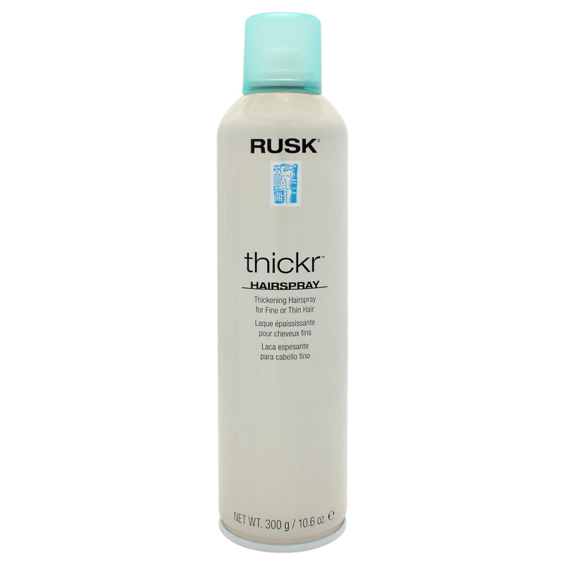 Rusk Thickr Thickening Hairspray by Rusk for Unisex - 10.6 oz Hair Spray