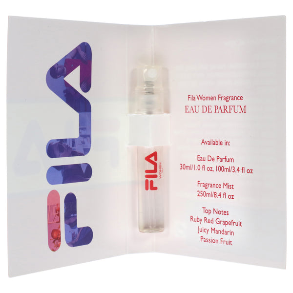 Fila Fila by Fila for Women - 1.5 ml EDP Spray Vial On Card (Mini)