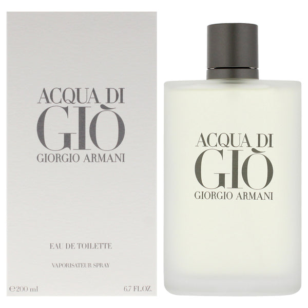 Giorgio Armani Acqua Di Gio by Giorgio Armani for Men - 6.7 oz EDT Spray