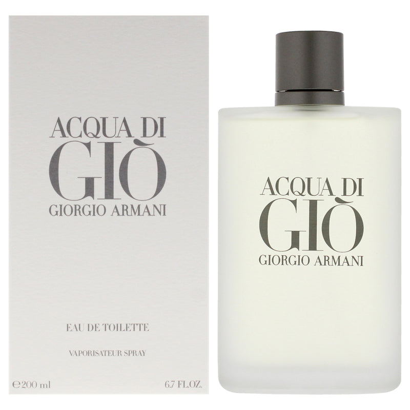 Giorgio Armani Acqua Di Gio by Giorgio Armani for Men - 6.7 oz EDT Spray